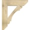 Ekena Millwork Olympic Slat Rough Sawn Bracket, Douglas Fir, 6"W x 28"D x 32"H BKT06X28X32OLY06RDF - alternate 4